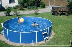 Okrogli otroški bazen