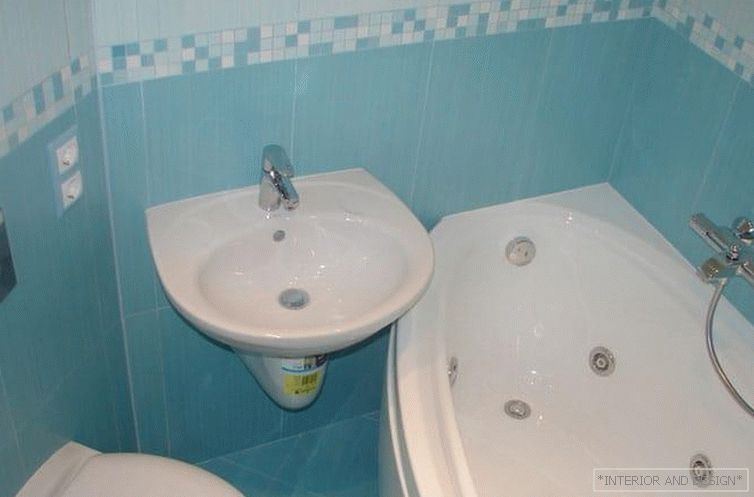 Fotografija moderne zasnove kopalnice