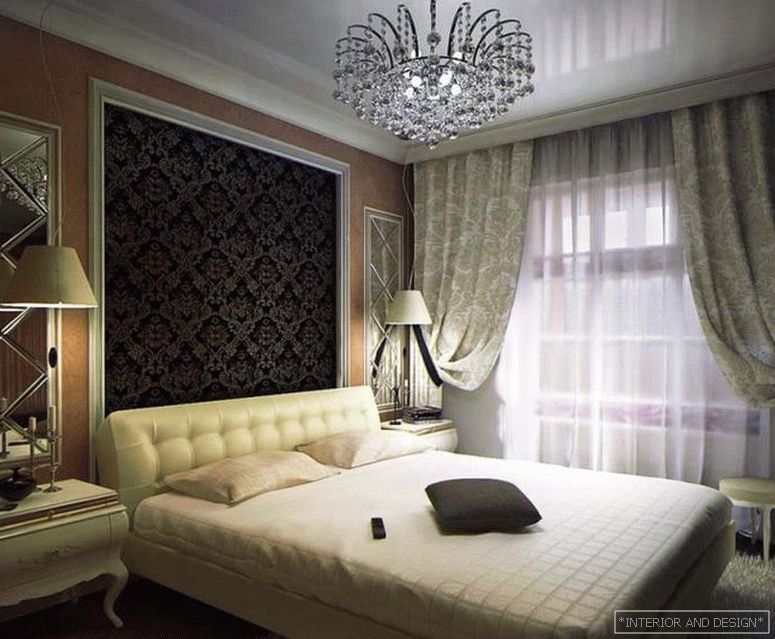 Zavese za spalnico v slogu Art Deco 7