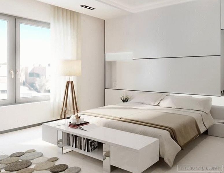Zavese za spalnico v slogu minimalizma 5
